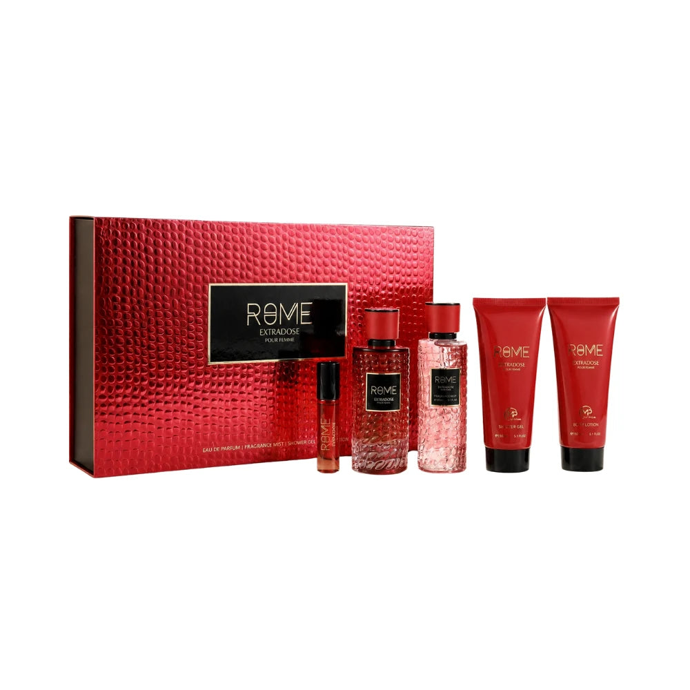 SET.BHARARA ROME EXTRADOSE POUR FEMME 5 PCS EDP 100ML/W