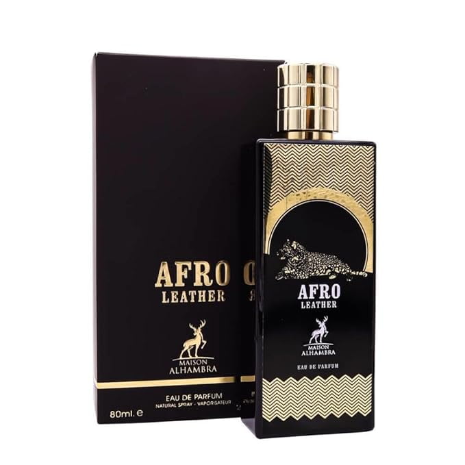 MAISON ALHAMBRA AFRO LEATHER EDP 80ML/U