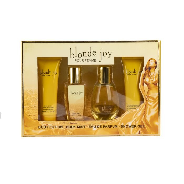 SET.VVLOVE VL 1008 BLONDE JOY 4 PCS EDP 50ML/W