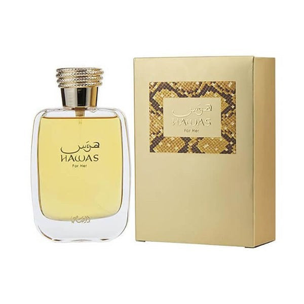 AL RASASI HAWAS FOR HER EDP 100ML/W
