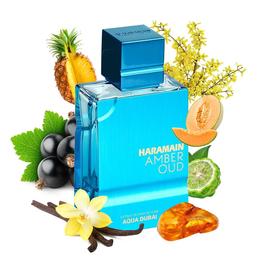 AL HARAMAIN AMBER OUD AQUA DUBAI EXTRAIT DE PARFUM EDP 100ML/U