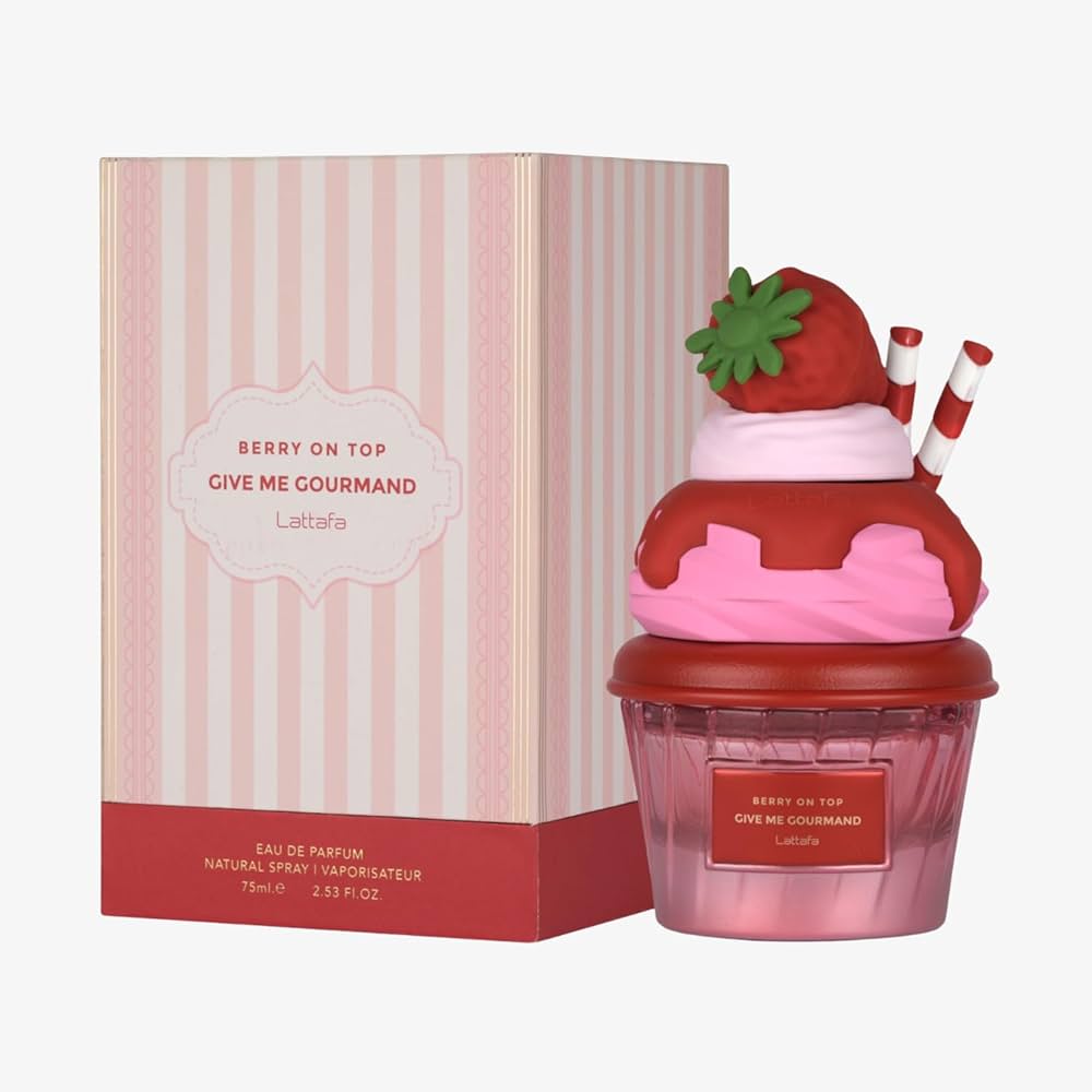 LATTAFA GIVE ME GOURMAND BERRY ON TOP EDP 75ML/U