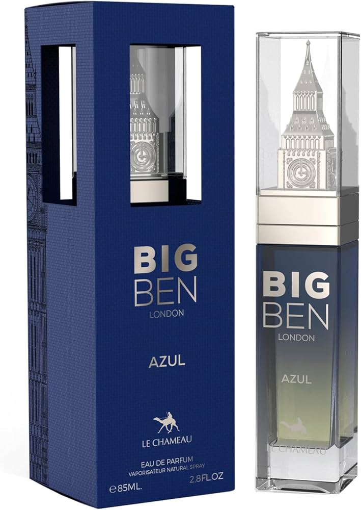 LE CHAMEAU BIG BEN LONDON AZUL EDP 85ML/M