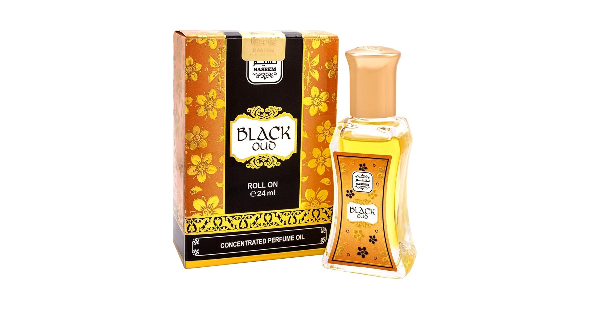 NASEEM ROLLON BLACK OUD UNISEX 24ML/U