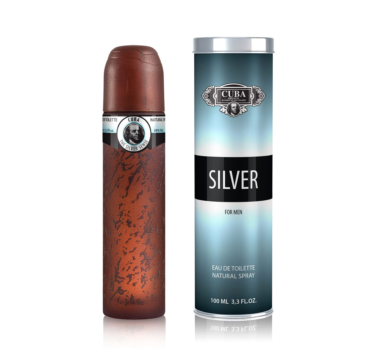 CUBA ORIGINAL SILVER EDT 100ML/M