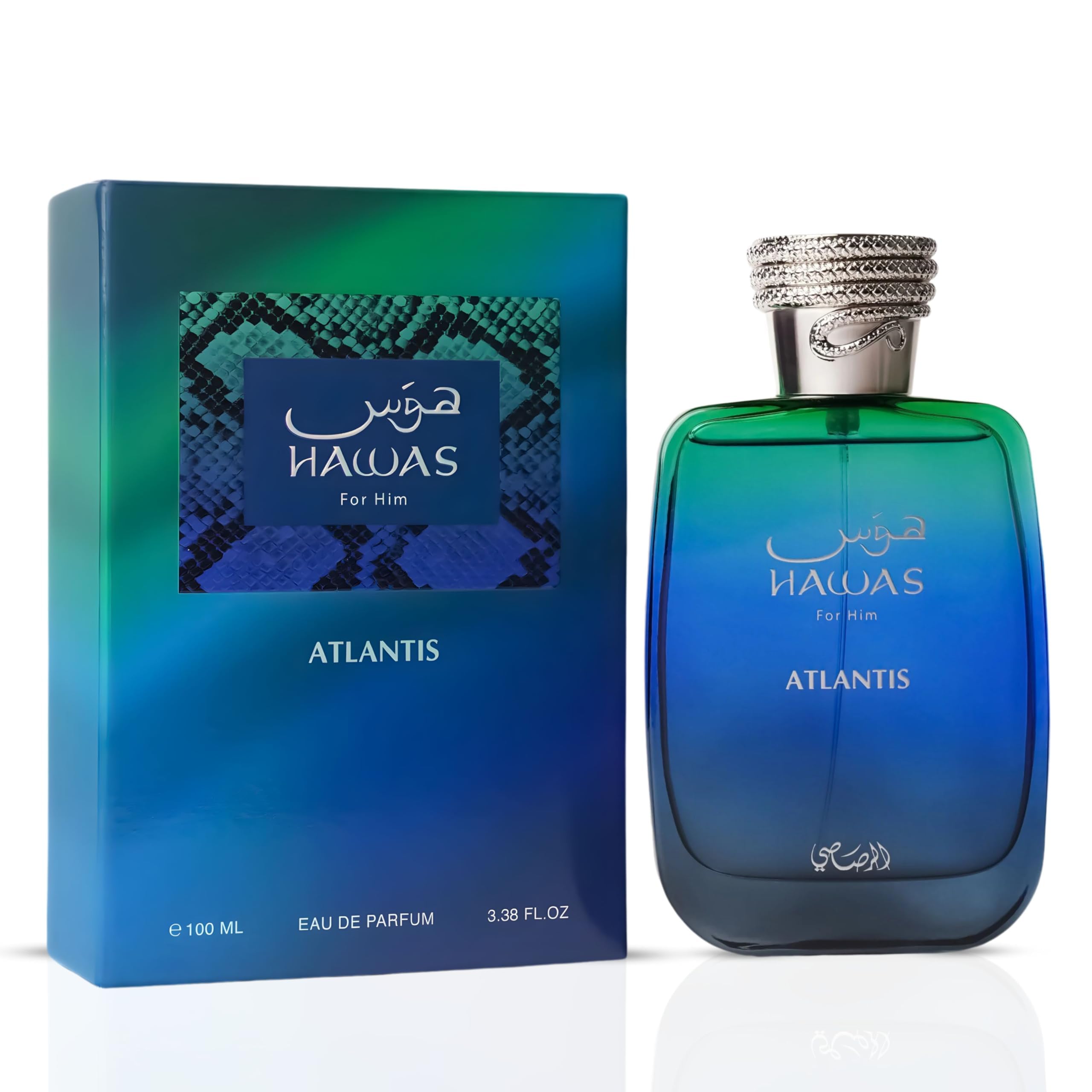 AL RASASI HAWAS FOR HIM ATLANTIS EDP 100ML/M
