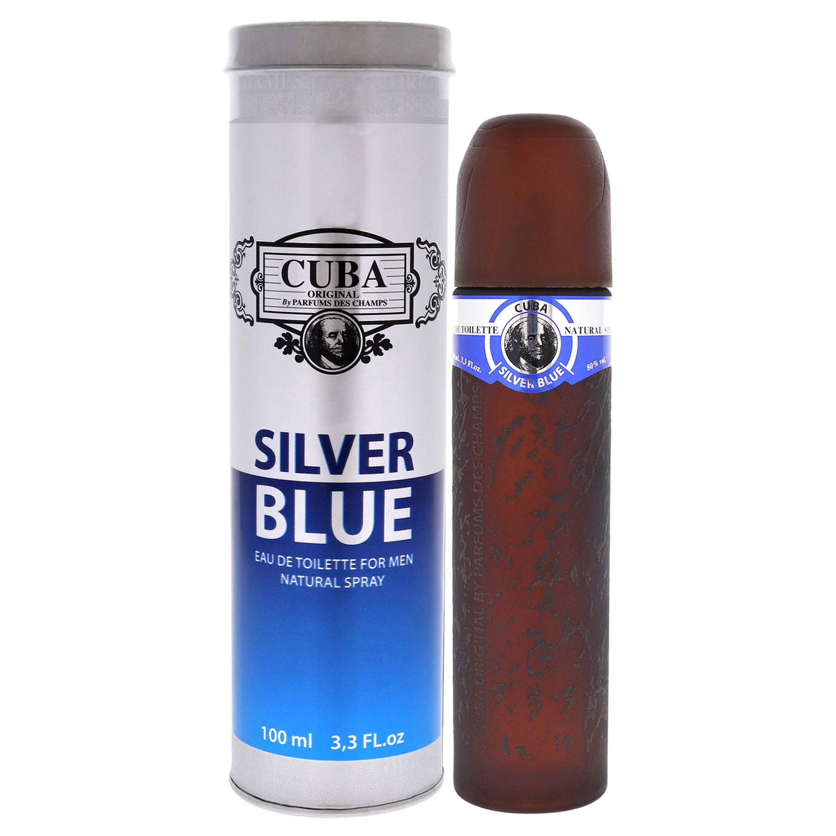 CUBA SILVER BLUE EDT 100ML/M