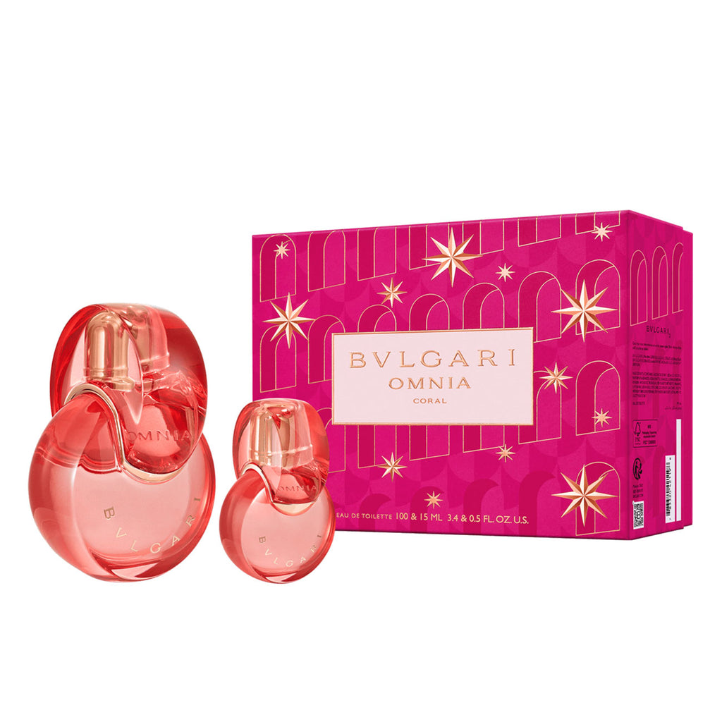 SET.BVLGARI OMNIA CORAL 2 PCS EDP 100ML/W