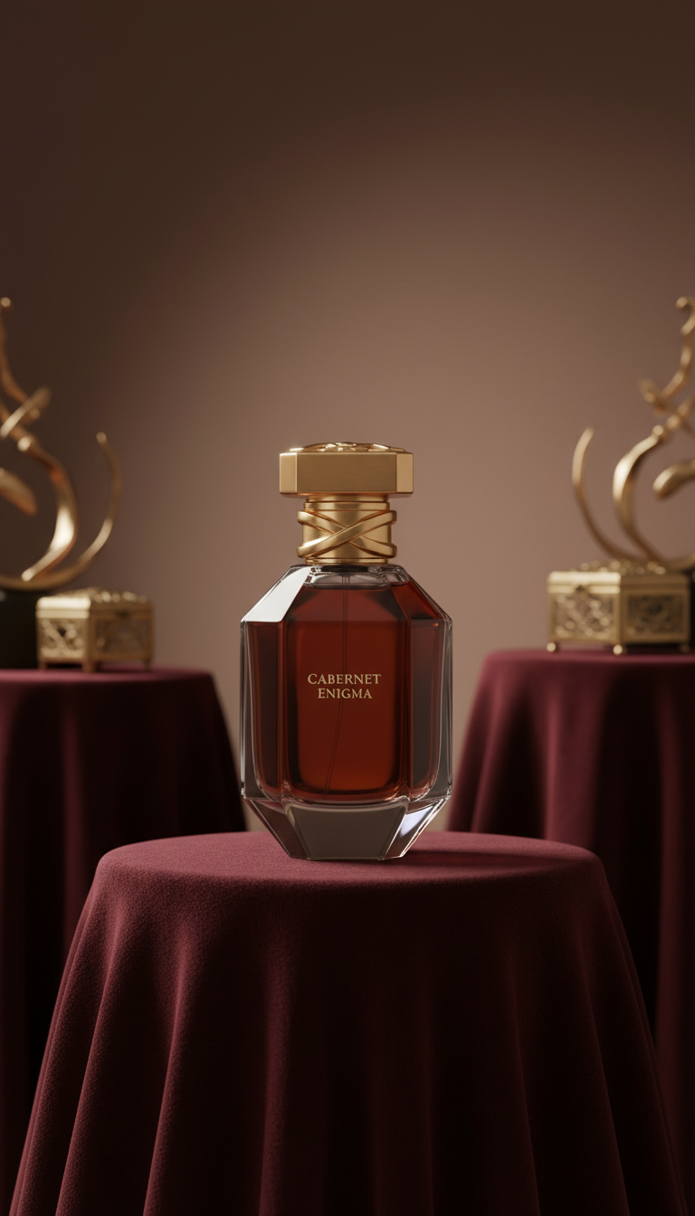 Cabernet enigma ruby glass perfume
