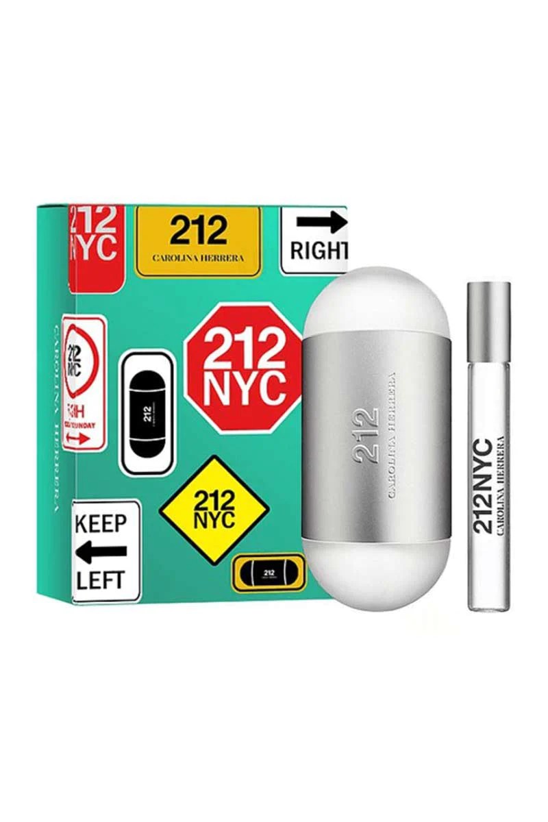 SET.CAROLINA HERRERA 212 NYC WOMAN 2 PCS EDT 100ML/W