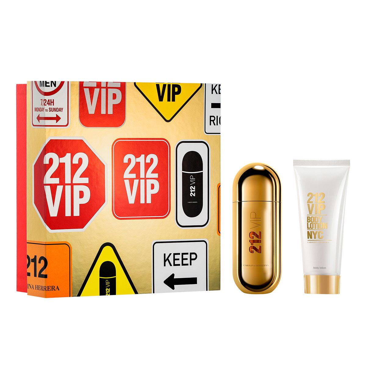 SET.CAROLINA HERRERA 212 VIP NYC WOMAN 2 PCS EDT 100ML/W
