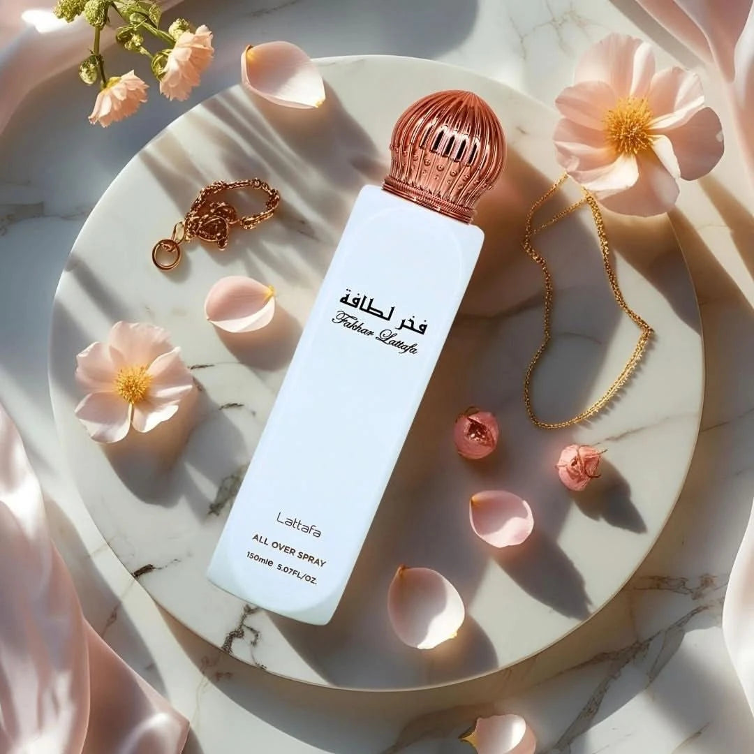 LATTAFA FAKHAR ROSE GOLD ALL OVER SPRAY 150ML/W
