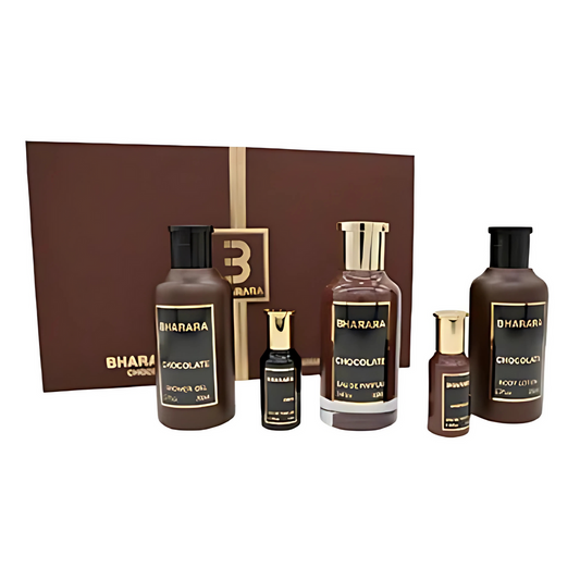 SET.BHARARA CHOCOLATE 5 PZS EDP 100ML/W