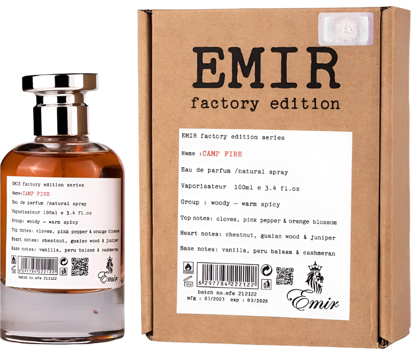 PARIS CORNER EMIR FACTORY EDITION CAMP FIRE EDP 100ML/U