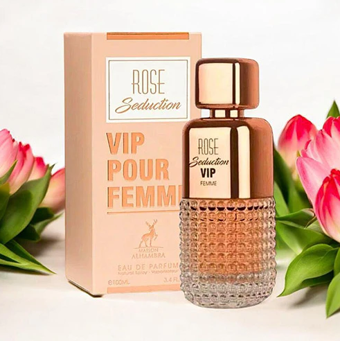 MAISON ALHAMBRA ROSE SEDUCTION VIP POUR FEMME EDP 100ML/W