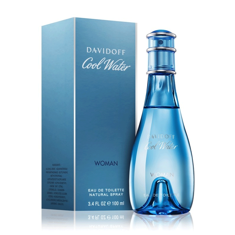 DAVIDOFF COOL WATER WOMAN EDT 100ML/W