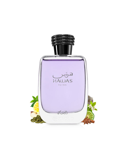 AL RASASI HAWAS FOR HIM EDP 100ML/M