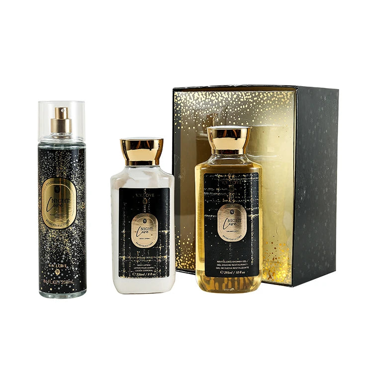 SET.VVLOVE SPLASH NIGHT CURE POUR FEMME 3 PCS 250ML/W