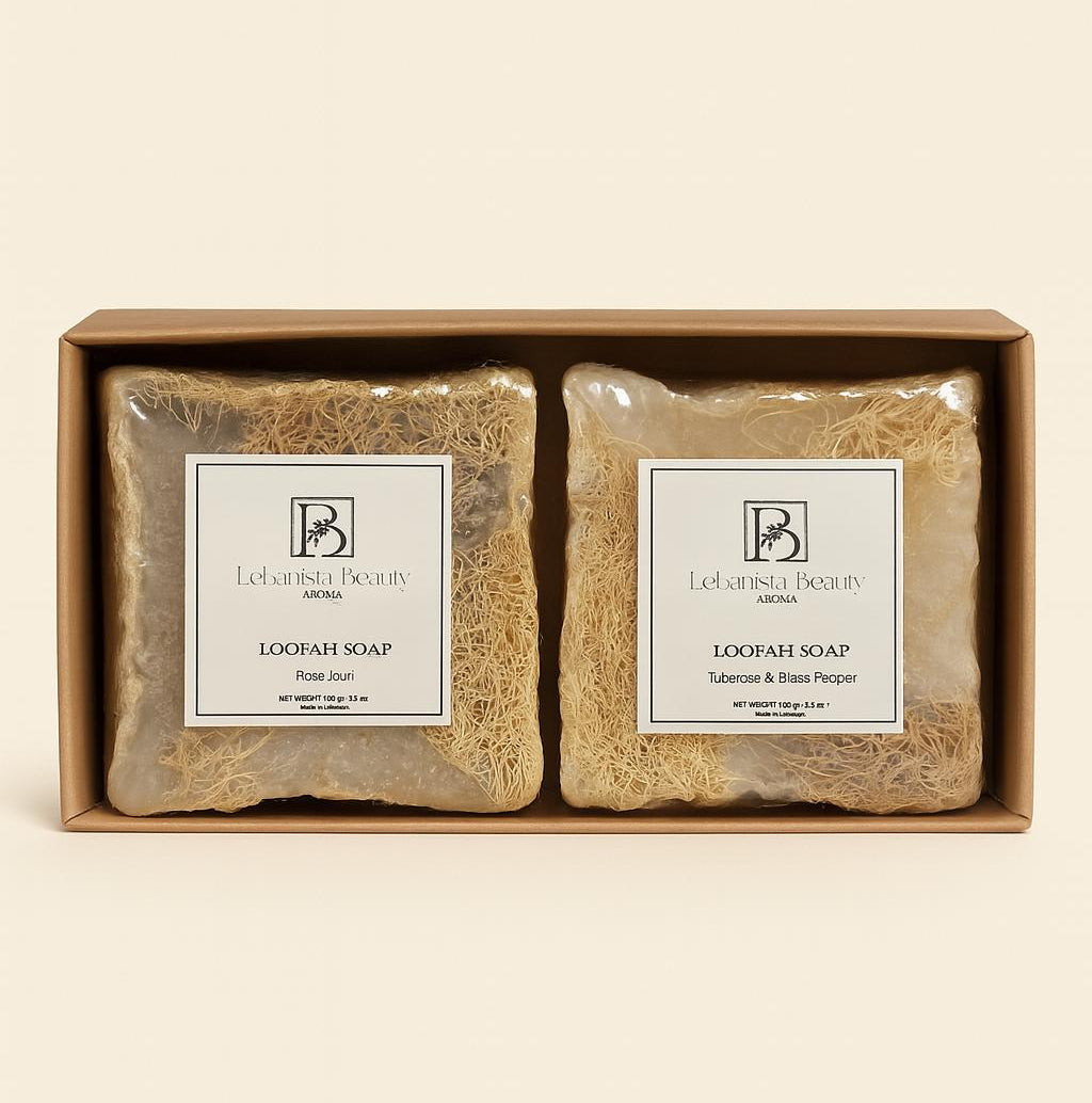 LEBANISTA BEAUTY LOOFAH SOAP 2 PCS