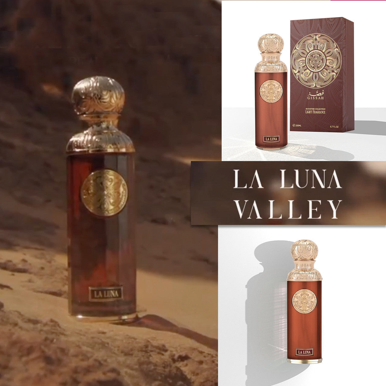 GISSAH SIGNATURE COLLECTION LALUNA VALLEY PARFUM EDP 200ML/U