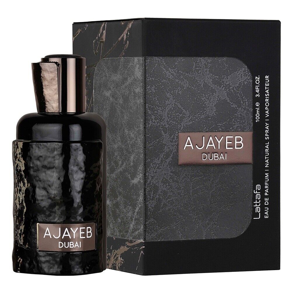 LATTAFA AJAYEB DUBAI BLACK EDP 100ML/U
