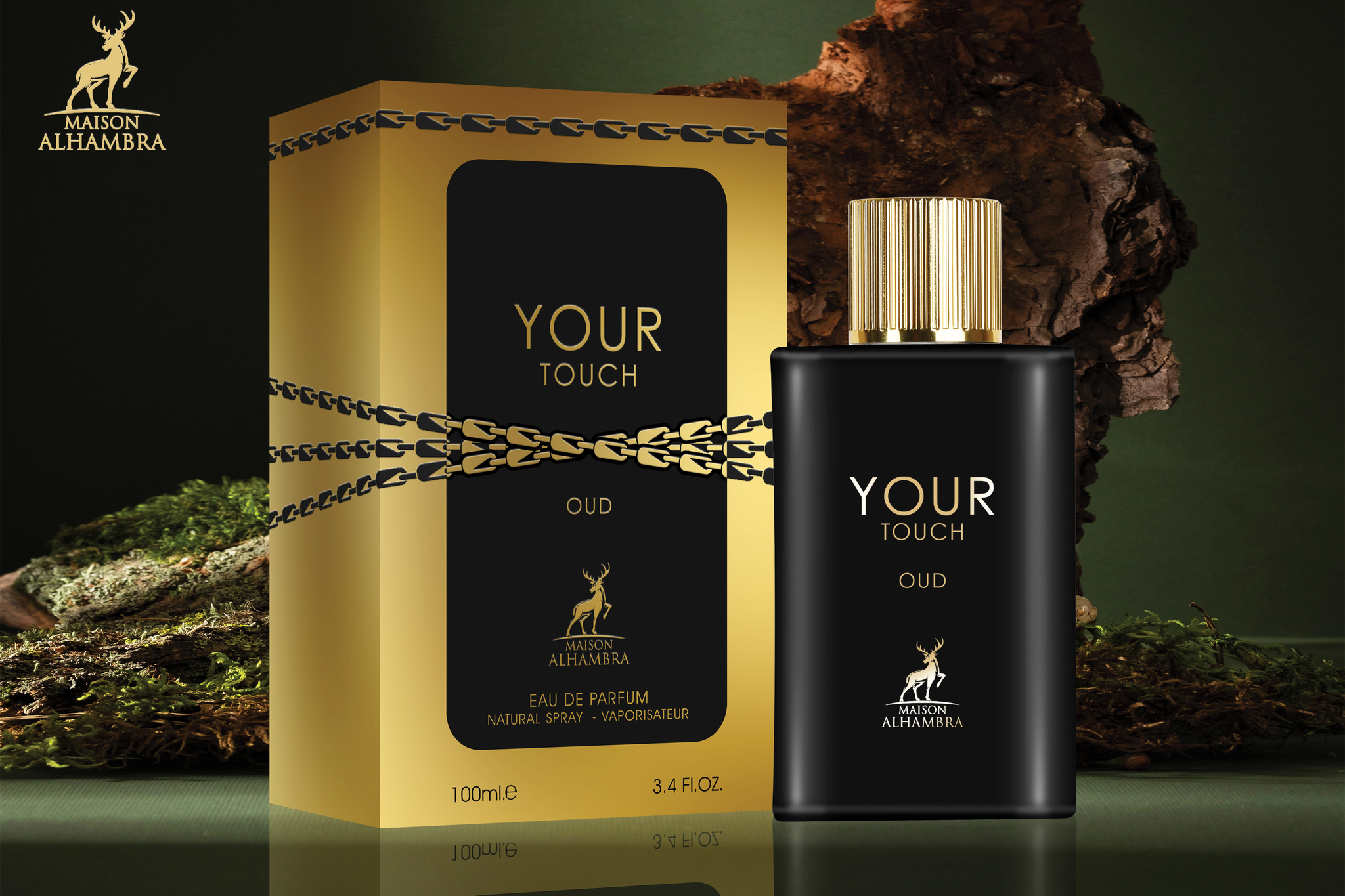 MAISON ALHAMBRA YOUR TOUCH OUD EDP 100ML/U