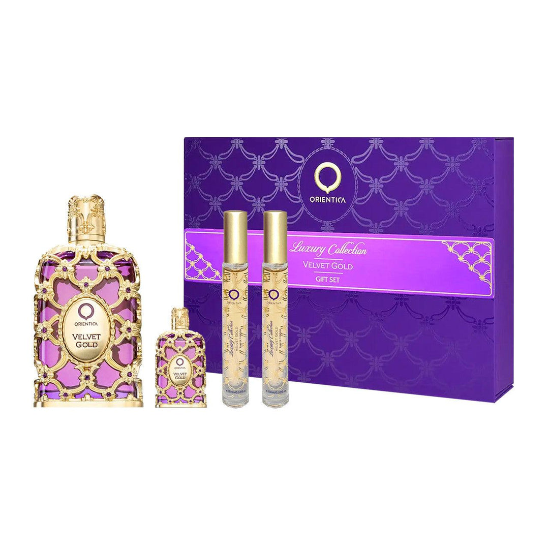 SET.ORIENTICA VELVET GOLD 4 PCS EDP 80ML/U
