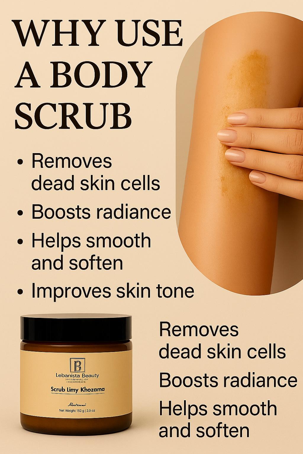 LEBANISTA BEAUTY BODY & FACE SCRUB