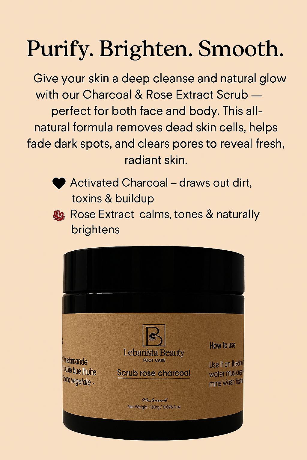 LEBANISTA BEAUTY BODY & FACE SCRUB