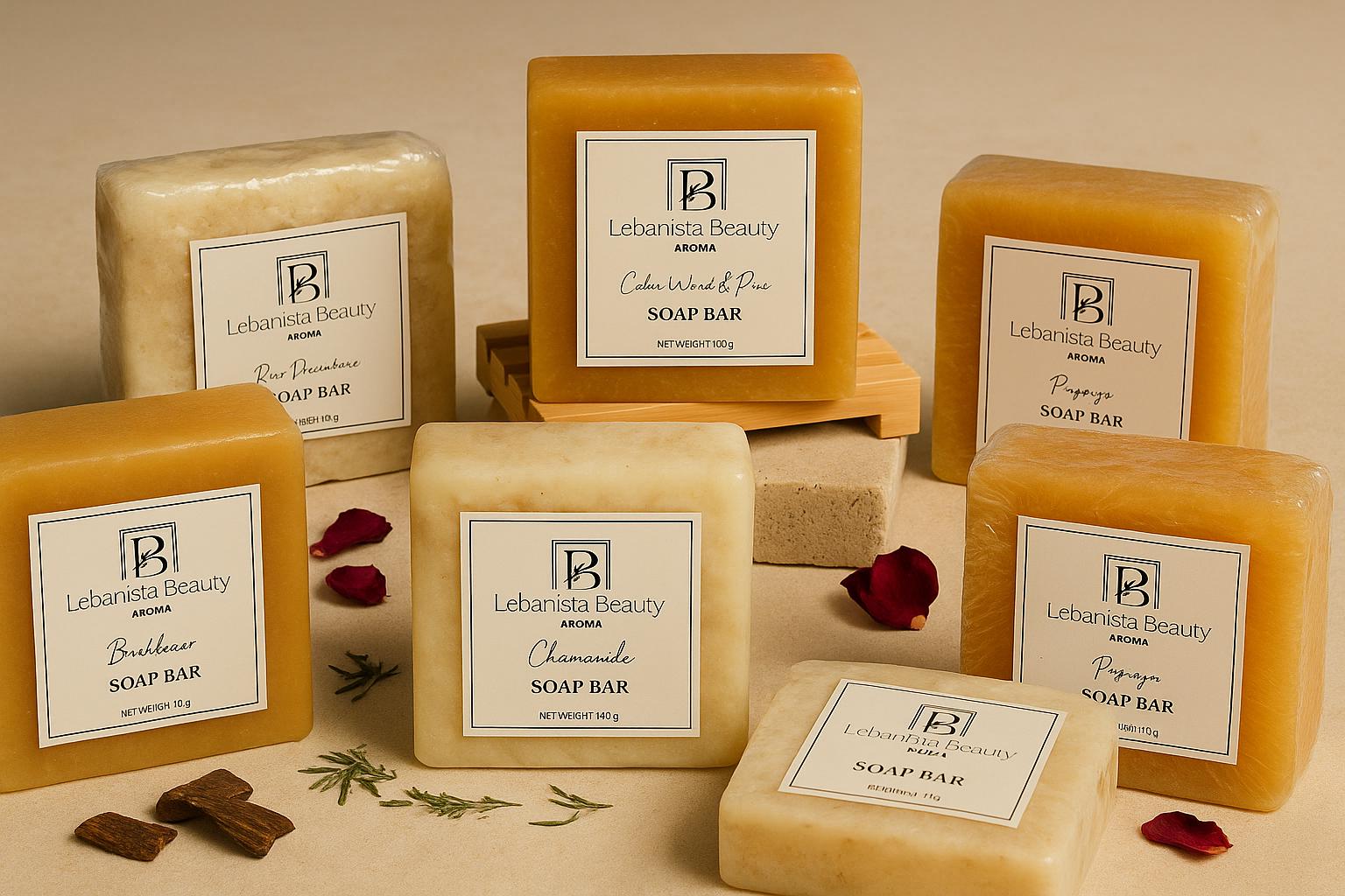 LEBANISTA BEAUTY SKIN CARE SOAP PACK FOR MEN 4 PCS