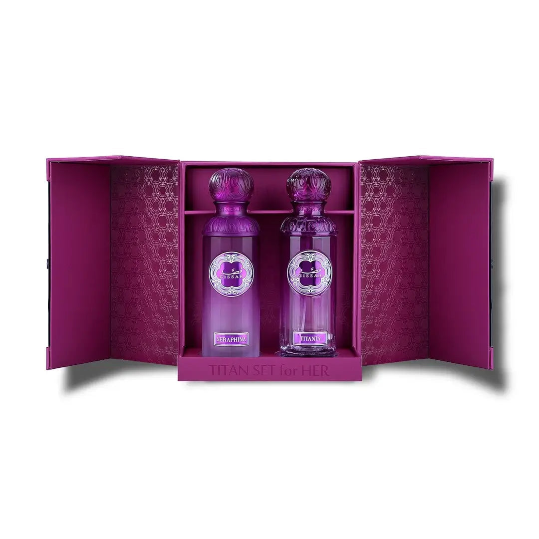 GISSAH TITAN SET FOR HER SERAPHINA & TITANIA EDP 90ML/W