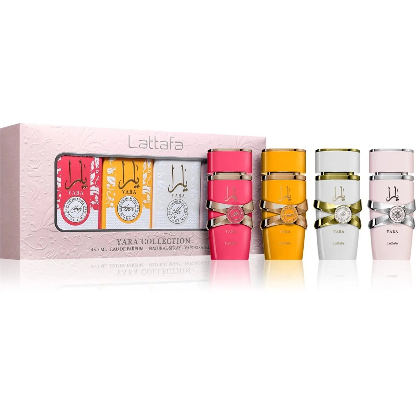 SET.LATTAFA YARA COLLECTION 4 X 5ML EDP 5ML/W