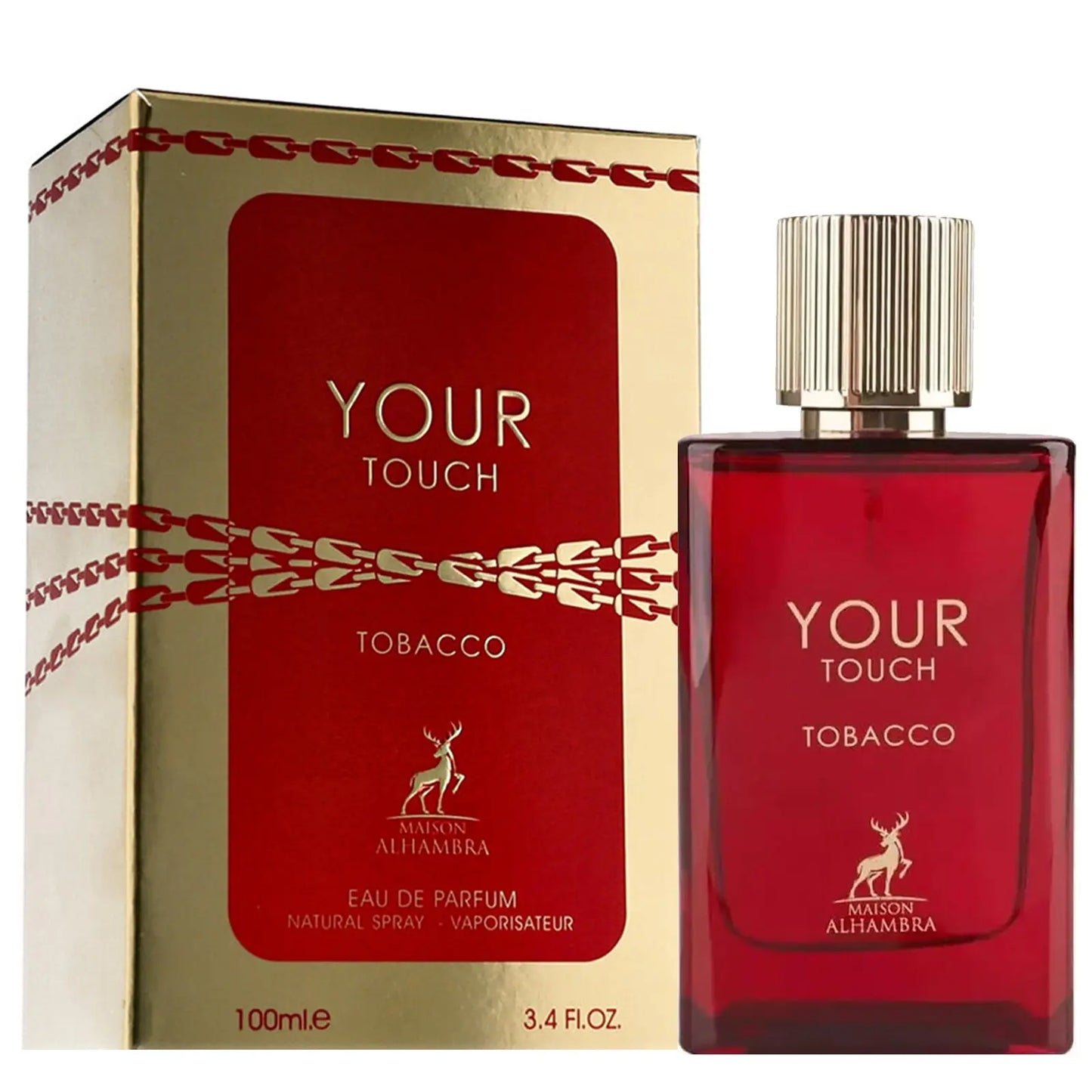 MAISON ALHAMBRA YOUR TOUCH TOBACCO EDP 100ML/U