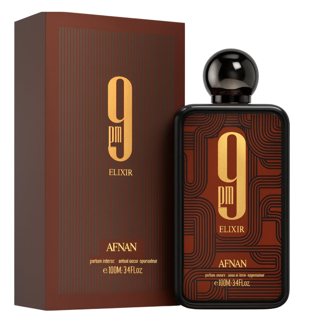 AFNAN 9 PM ELIXIR POUR HOMME EDP 100ML/M