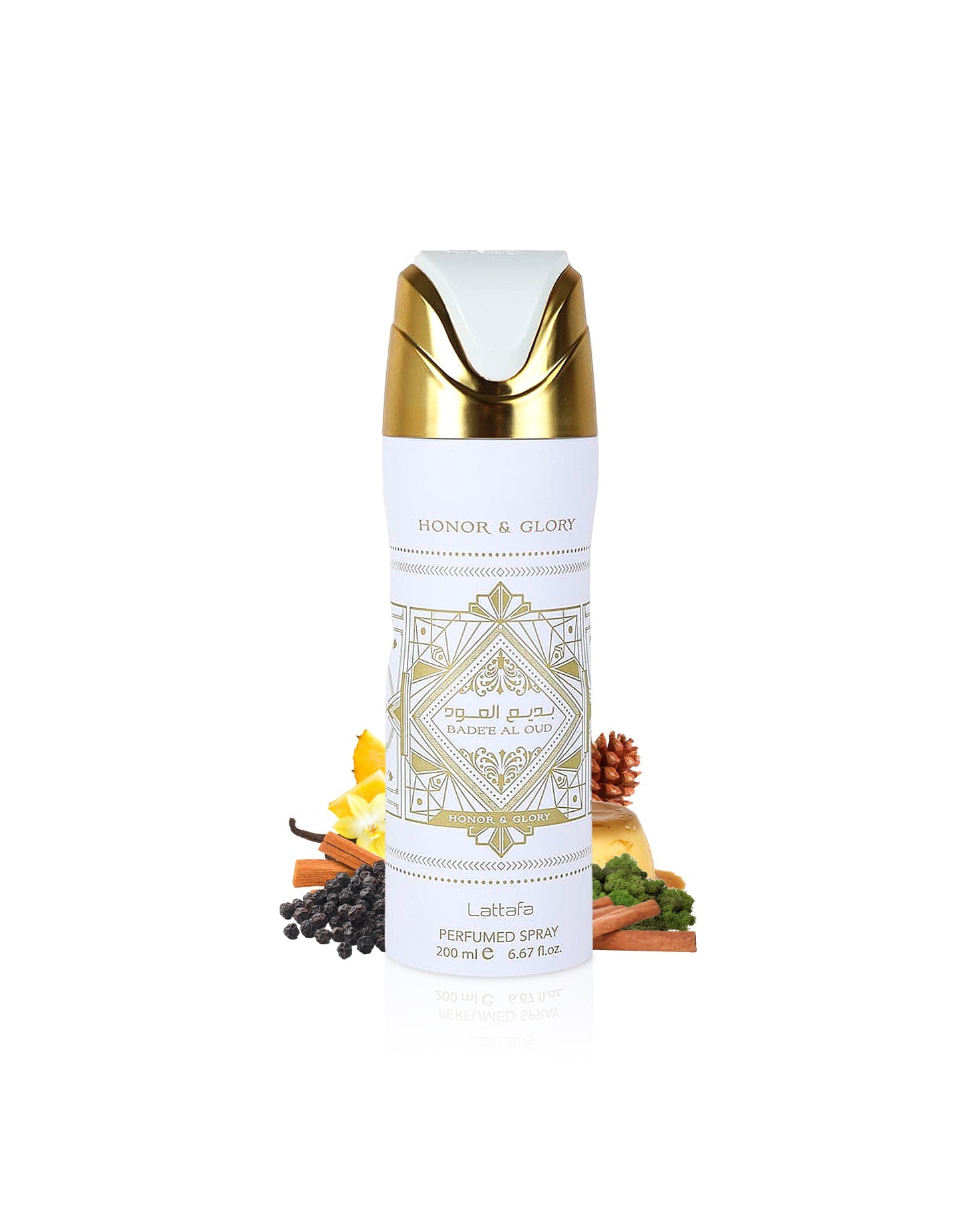LATTAFA PERFUME SPRAY BADEE AL OUD HONOR & GLORY 200ML/U