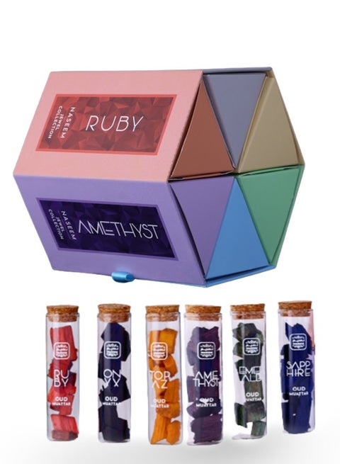 NASEEM BAKHOUR JEWEL COLLECTION SET 15GM X 6 PCS