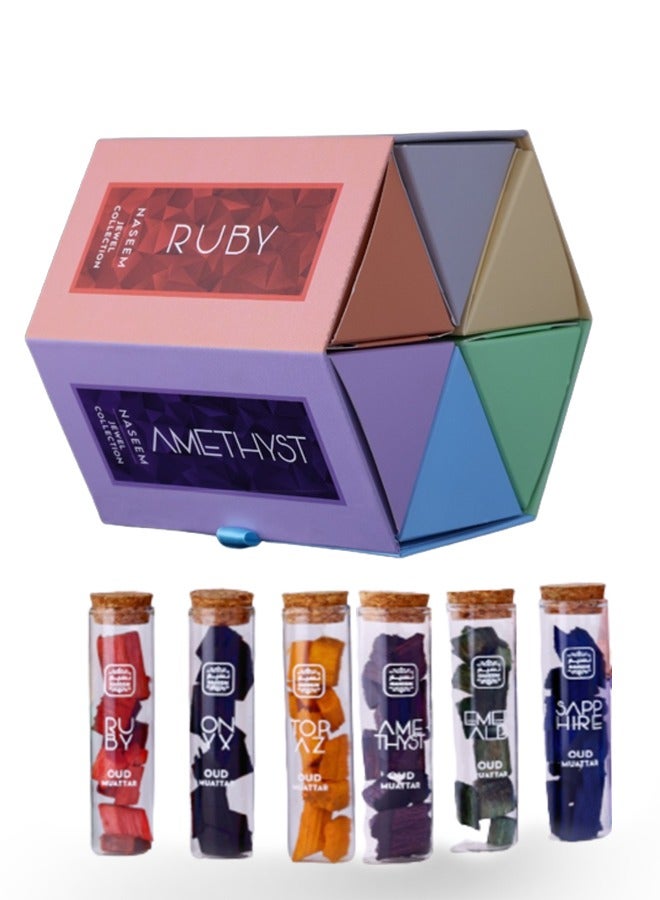NASEEM BAKHOUR JEWEL COLLECTION SET 15GM X 6 PCS