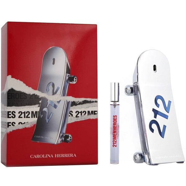 SET.CAROLINA HERRERA 212 MEN HEROS 2 PCS EDT 90ML/M