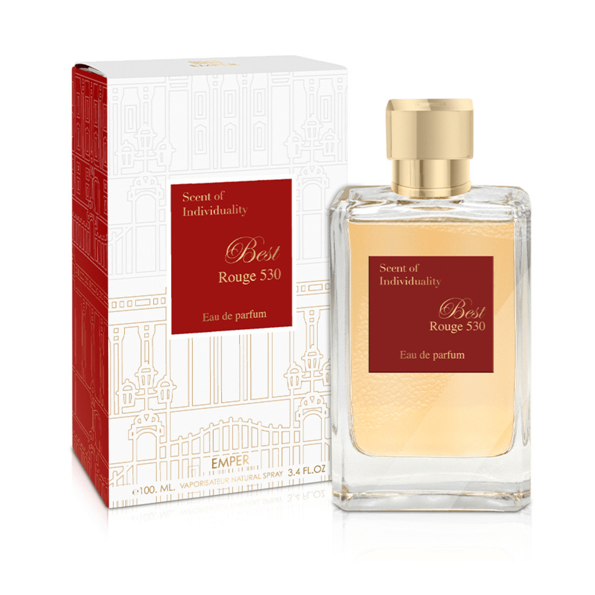 LE CHAMEAU EMPER BEST ROUGE 530 EDP 100ML/U