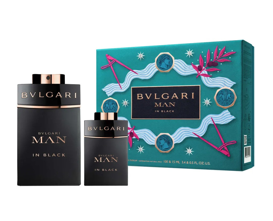 SET.BVLGARI MAN IN BLACK 2 PCS EDP 100ML/M
