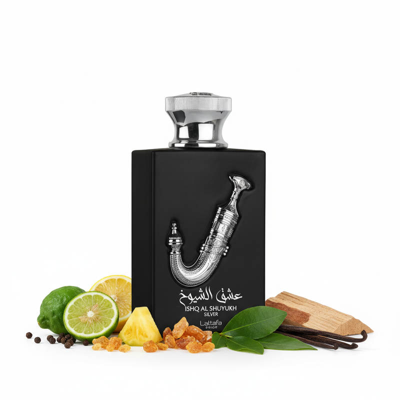LATTAFA PRIDE ISHQ AL SHUYUKH SILVER EDP 100ML/U
