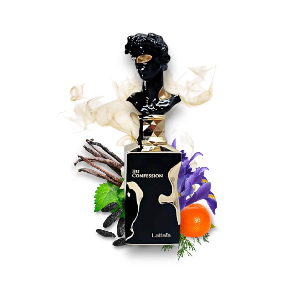 LATTAFA HIS CONFESSION BLACK EDP 100ML/M