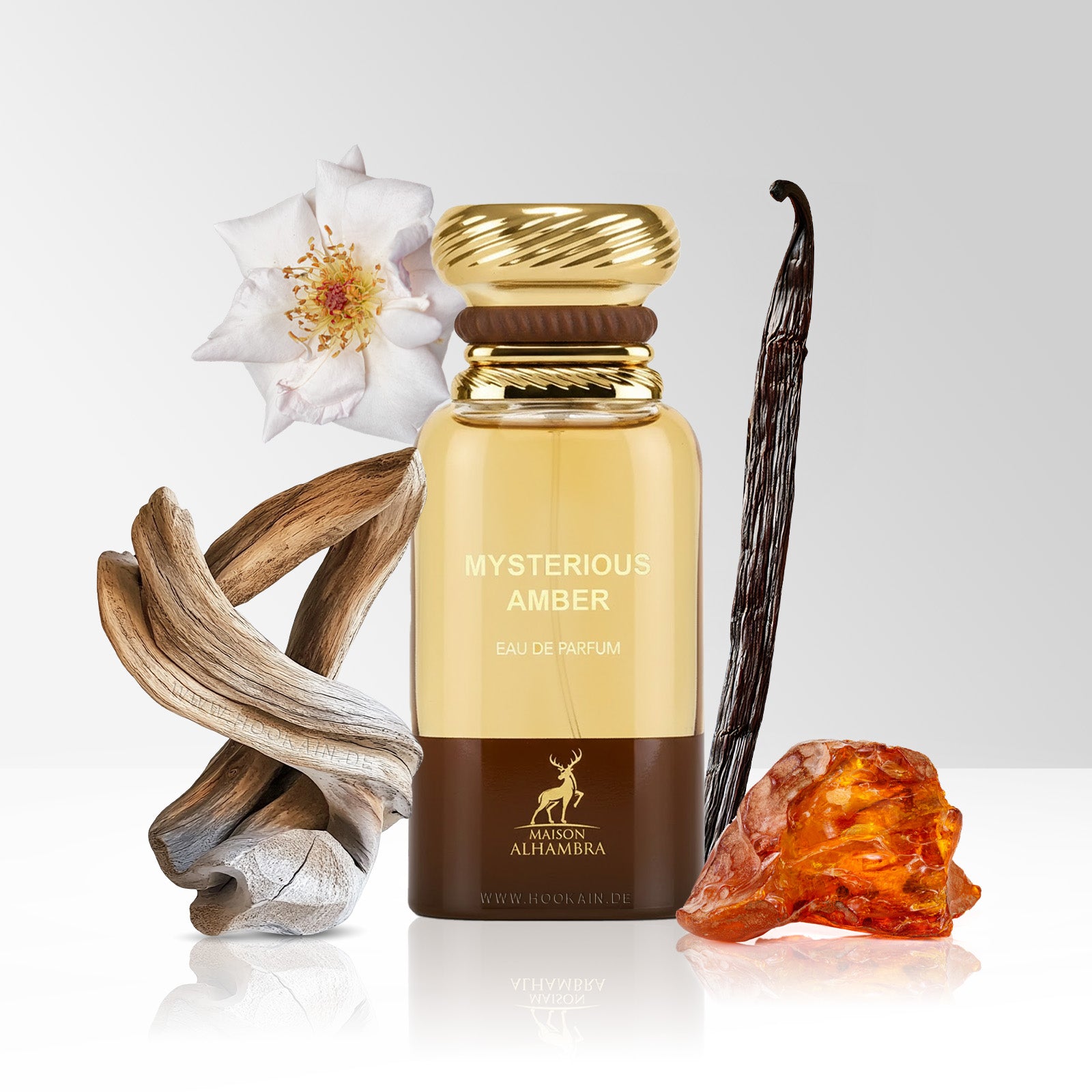 MAISON ALHAMBRA MYSTERIOUS AMBER EDP 100ML/U