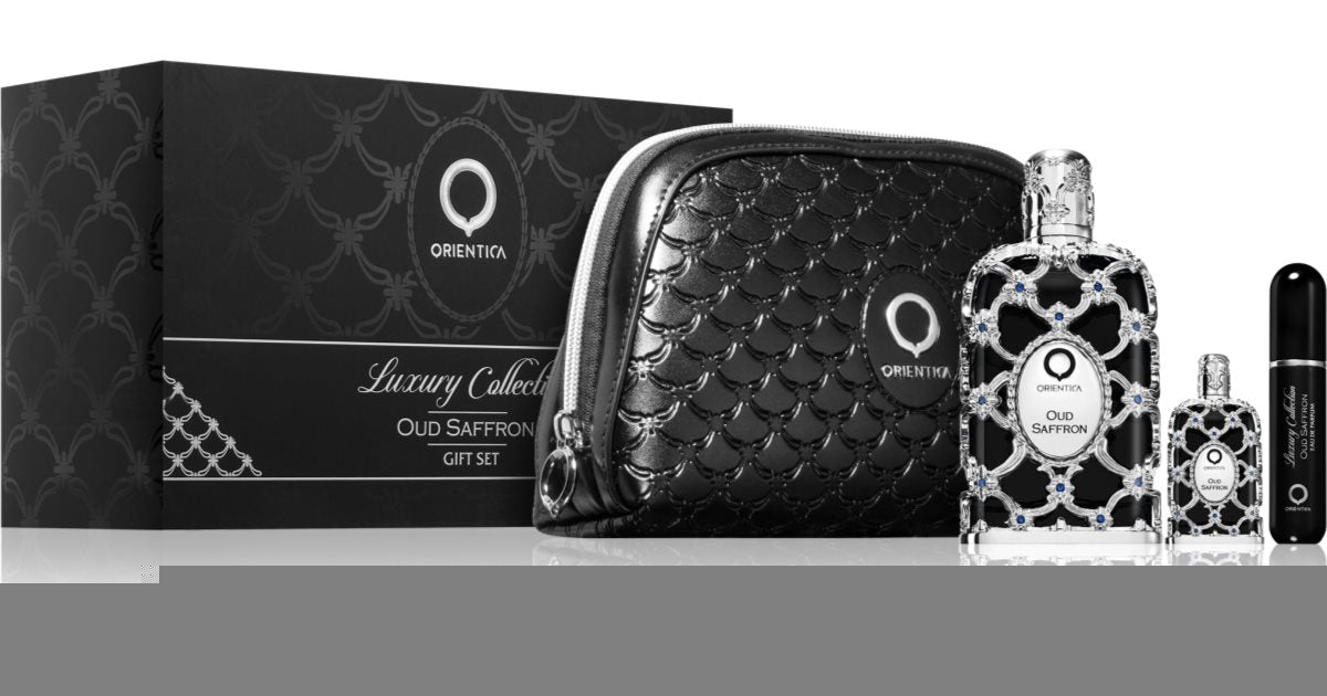 SET.ORIENTICA OUD SAFFRON HANDBAG 4 PCS EDP 80ML/U