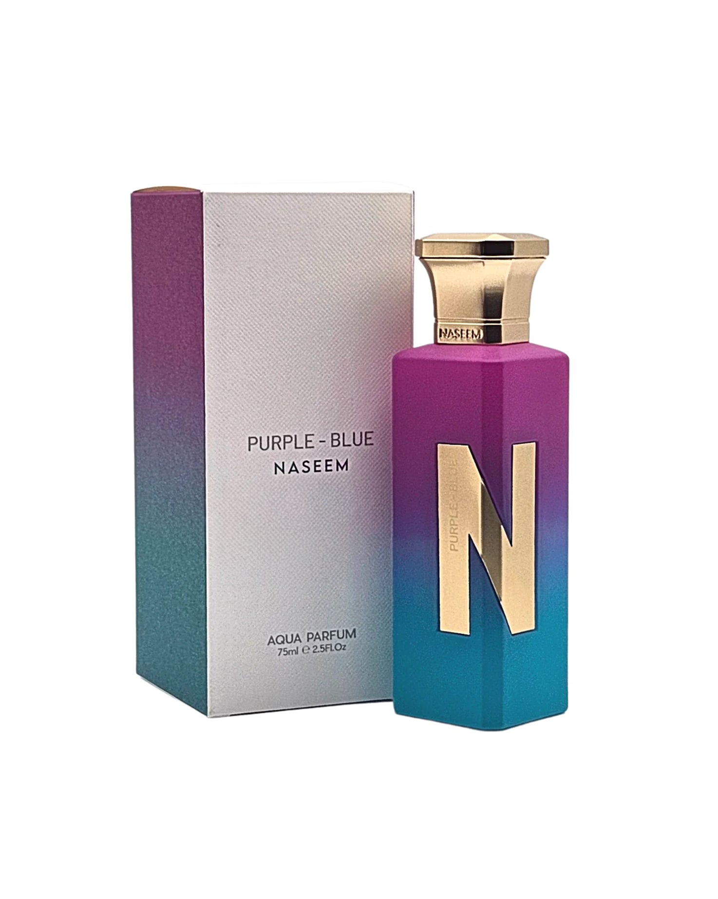 NASEEM PURPLE BLUE AQUA PARFUM EDP 75ML/U