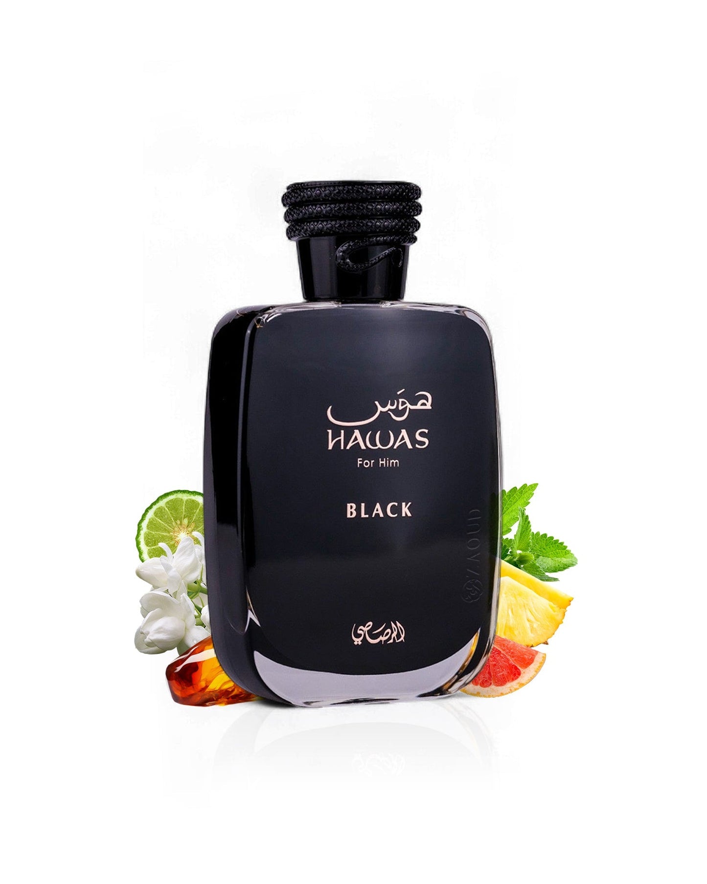 AL RASASI HAWAS FOR HIM BLACK EDP 100ML/M