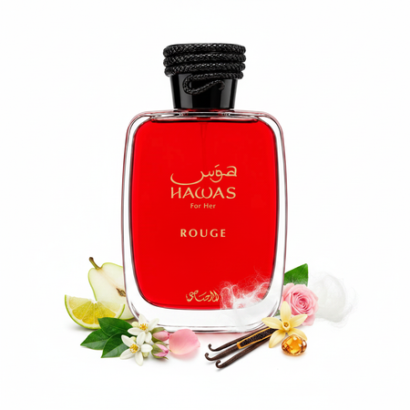 AL RASASI HAWAS FOR HER ROUGE EDP 100ML/W