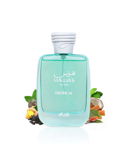 AL RASASI HAWAS FOR HIM TROPICAL EDP 100ML/M