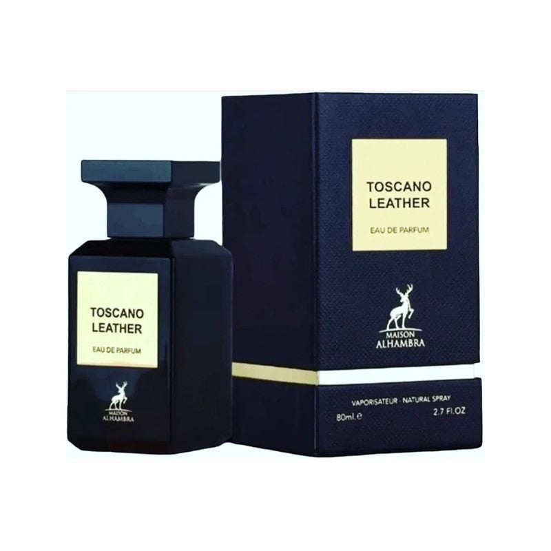 MAISON ALHAMBRA TOSCANO LEATHER EDP 80ML/U