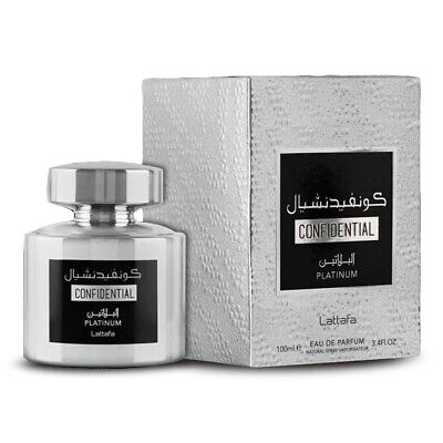 LATTAFA CONFIDENTIAL PLATINUM EDP 100ML/U